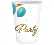 GODAN Party paper cups - birthday, 250 ml, 6 pcs - Drinking Cup
