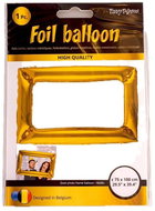 Funny Fashion Foil inflatable photo frame 100 × 75 cm - Inflatable Balloon