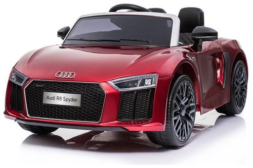 BABY MIX Audi R8 Spyder MAXI painted red - Children's Electric Car - Main image
