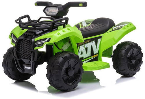 BABY MIX Electric ATV, green - Kids Quad Bike - Main image