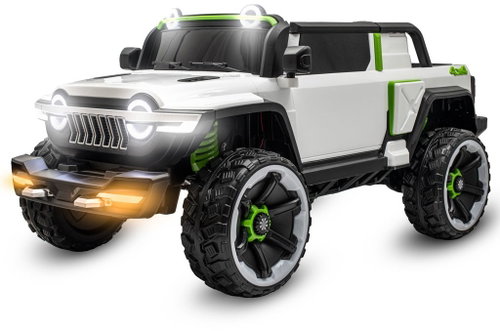 BABY MIX Electric car Flexible, white - Children's Electric Car - Main image