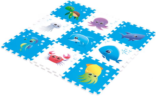VOG Foam play mat "SEA" 86 × 86 cm - Foam Puzzle - Main image