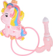 H&L AquaFun Water Gun with Backpack - 20 cm, unicorn pink - Water Gun