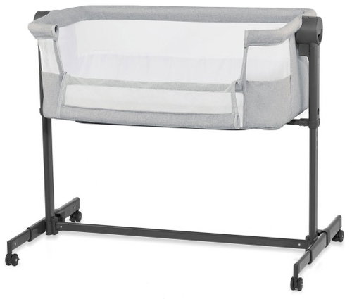 KINDERKRAFT Crib Neste Up2 Light Grey - Cot - Main image