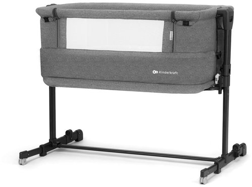 KINDERKRAFT Crib Neste grow Grey Melange - Cot - Main image