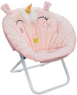 Atmosphera for kids Unicorn child seat, pink - Children's sofa