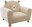 Baby Bear Armchair, beige, 52 cm × 44 cm × 43 cm