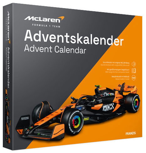 Franzis Prolit McLaren Racing MCL38 - Advent Calendar - Main image