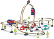 WIKY Train track with loop, 55 × 52 × 36.5 cm - Train Set