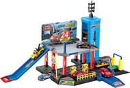 WIKY Garáž s výtahem a s čerpací stanicí, 57 × 35 × 33 cm - Garáž pro děti