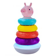 Kids licensing Pyramid puzzle with Peppa Pig sounds - Stacking Pyramid