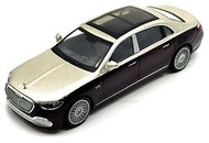 Mini Gt Mercedes-Maybach S 680 - gold / burgundy - 1:64 - Metal Model
