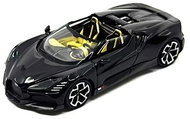 Mini Gt BUGATTI W16 MISTRAL BLACK 2024 - 1:64 - Metal Model