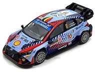 Mini Gt Hyundai i20 N Rally1 Hybrid nr11 2024 Rallye Monte-Carlo Winner - 1:64 - Metal Model