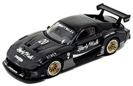 Mini Gt MAZDA RX-7 LB-Super Silhouette Liberty Walk Black - 1:64 - Metal Model