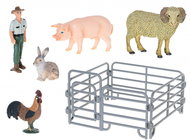 MikroTrading Zoolandia Aries with pig and accessories in box - Game Set