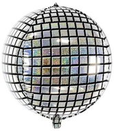 PARTYDECO Foil balloon - 3d disco ball, 40 cm, 1 pc - Balloons