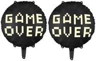 PARTYDECO Foil balloon - game over, bachelorette party, 45 cm, 2 pcs - Balloons