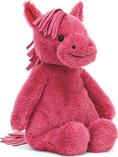 Jellycat Plush Cushy Pony, 28 cm - Soft Toy - Main image