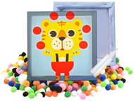 Pom Pom pom pom Tiger picture - Craft for Kids