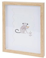 Home Styling Collection Picture in a frame for children's room 28 × 22,5 cm monkey - Painting