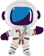 SMART BALLONS Balón fóliový - kosmonaut, vesmír, 71 cm - Balonky