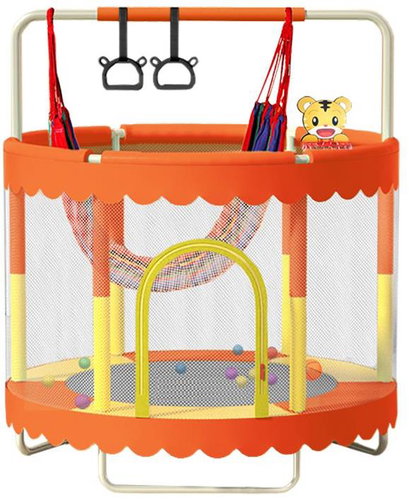 SEDCO Trampolína pre deti 140 cm, oranžová - Trampolína - Hlavný obrázok