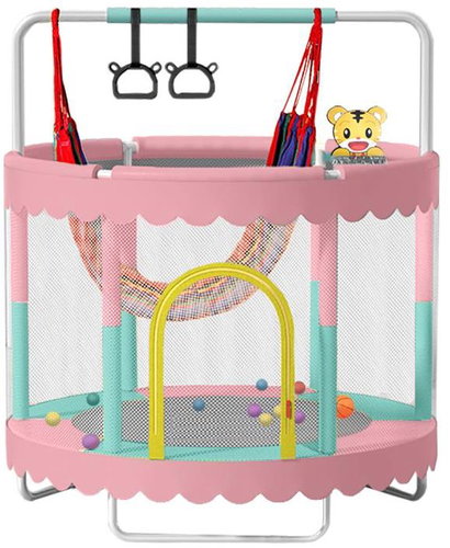 Sedco Children's trampoline, 150 cm, pink - Trampoline - Main image