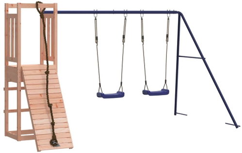 Shumee Playground for children 308 × 184 × 169 cm, solid Douglas fir - Children's Playset - Main image
