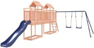 Shumee Dětské hřiště na zahradu 313 × 533 × 214 cm, masivní dřevo douglasky - Detské ihrisko