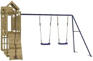 Shumee Dětské hřiště na zahradu 314 × 339 × 214 cm, impregnované borové dřevo - Detské ihrisko