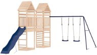 Shumee Dětské hřiště na zahradu 315 × 520 × 264 cm, masivní borové dřevo - Detské ihrisko
