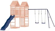 Shumee Dětské hřiště na zahradu 315 × 520 × 264 cm, masivní dřevo douglasky - Detské ihrisko