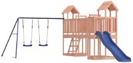 Shumee Dětské hřiště na zahradu 356 × 533 × 214 cm, masivní dřevo douglasky - Detské ihrisko