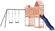 Shumee Dětské hřiště na zahradu 362 × 545 × 264 cm, masivní dřevo douglasky - Detské ihrisko