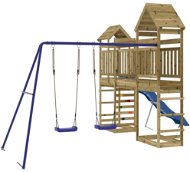 Shumee Dětské hřiště na zahradu 478 × 360 × 264 cm, impregnované borové dřevo - Dětské hřiště