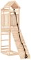 Shumee Hrací věž s lezeckou stěnou 177 × 64 × 238 cm, masivní borové dřevo - Detské ihrisko