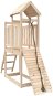 Shumee Hracia veža s lezeckou stenou 229 × 64 × 214 cm, masívne borovicové drevo - Detské ihrisko