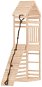 Shumee Hracia veža s lezeckou stenou 55 × 175 × 264 cm, masívne borovicové drevo - Detské ihrisko