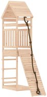 Shumee Hrací věž s lezeckou stěnou 3156898, 55 × 175 × 264 cm, masivní borové dřevo - Detské ihrisko