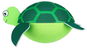 Textilomanie Neoprenový míč do vody Turtle, průměr 17 cm, zelený - Míč pro děti