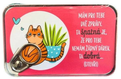 ALBI Money tin - birthday - cat - kitty - Decoration - Main image