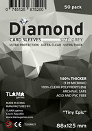 TLAMA games Card covers Diamond Grey: "Tiny Epic" (88 × 125 mm) - Card Case