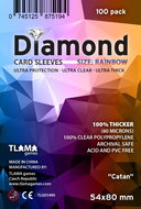 TLAMA games Diamond Rainbow card covers: 'Catan' (54 × 80 mm) - Card Case