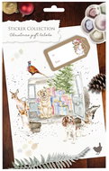 Wrendale Designs Stickers Christmas Tags - Stickers