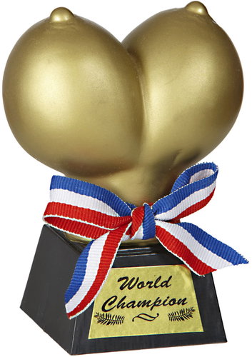 Widmann Trophy breasts funny gift - Party Accessories - Main image