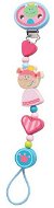 Clip auf dem Schnuller Herz-Prinzessin - Kinderwagen-Spielzeug