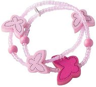 Rosa Schmetterlinge - Armband