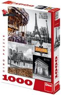 Dino Puzzle Paris Collage - Puzzle
