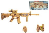 Kinder Set Maschinengewehr mit Sound und Licht - Spielzeugpistole